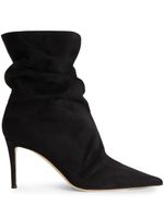 Giuseppe Zanotti bottines Yunah à détails de découpes - Noir