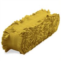 Feestartikelen Crepe papieren slinger goud 24 m. - thumbnail