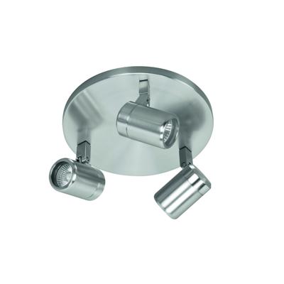 Highlight SpotRain nikkel 3-lichts rond - S7372.30