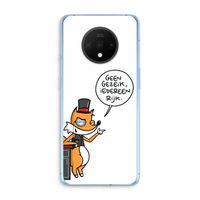 Geen Gezeik: OnePlus 7T Transparant Hoesje