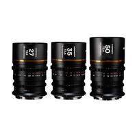 Laowa 27/35/50 S35 Nanomorph Cine Bundle Amber Sony E-mount