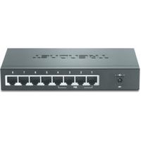 Trendnet TPE-S44 netwerk-switch Unmanaged Power over Ethernet (PoE) Blauw - thumbnail