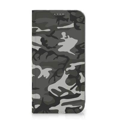iPhone 15 Plus | Hoesje met Magneet | Army Light iPhone 15 Plus | Hoesje met Magneet | Army Light