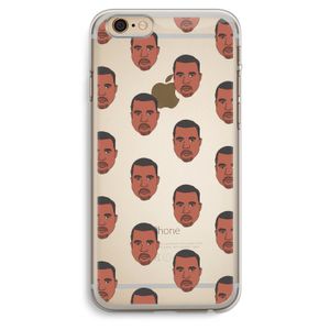Kanye Call Me?: iPhone 6 Plus / 6S Plus Transparant Hoesje