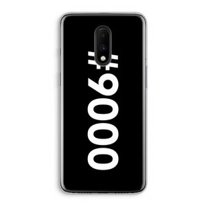 #9000: OnePlus 7 Transparant Hoesje
