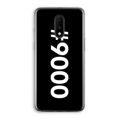 #9000: OnePlus 7 Transparant Hoesje