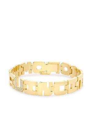Pragnell bracelet Loveletter en or 18ct serti de diamants