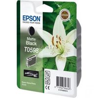 Epson Lily inktpatroon Matte Black T0598 Ultra Chrome K3 - thumbnail