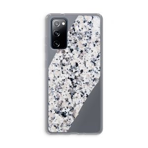 Gespikkelde marmer: Samsung Galaxy S20 FE / S20 FE 5G Transparant Hoesje