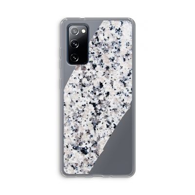 Gespikkelde marmer: Samsung Galaxy S20 FE / S20 FE 5G Transparant Hoesje