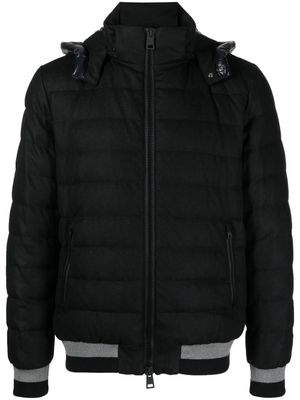 Herno veste à design matelassé - Noir