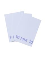 HEMA Schriften A4 geruit 10mm blauw - 3 stuks