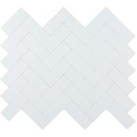 Zelfklevend Mozaïek Tegels Visgraat Wit