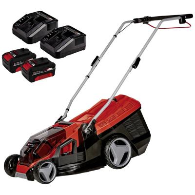 Einhell Power X-Change GE-CM 36/36 Li (2x 4,0Ah) Accu-grasmaaier Accu Incl. 2 accus 2 x 18 V Snijbreedte max. 36 cm Geschikt voor 400 m²