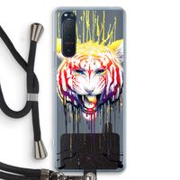 Fading: Sony Xperia 5 II Transparant Hoesje met koord