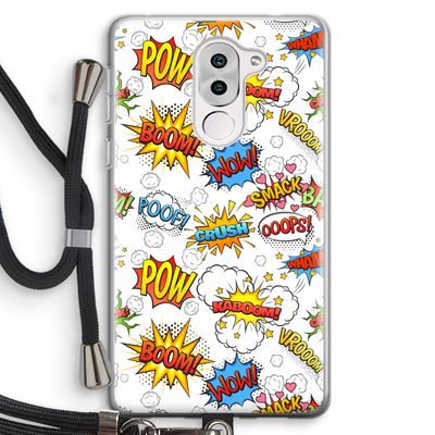 Pow Smack: Honor 6X Transparant Hoesje met koord