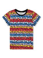 SONIA RYKIEL ENFANT t-shirt en coton à imprimé cœur - Rouge