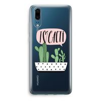 I love cacti: Huawei P20 Transparant Hoesje