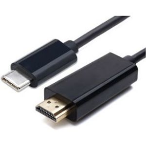 Equip 133466 video kabel adapter 1,8 m USB Type-C HDMI Type A (Standaard) Zwart