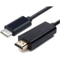 Equip 133466 video kabel adapter 1,8 m USB Type-C HDMI Type A (Standaard) Zwart - thumbnail