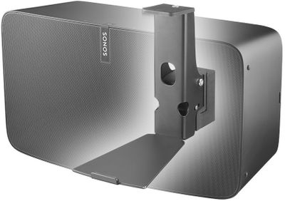 CavusCMSP5HB Muurbeugel voor Sonos Play:5 horizontale montage Audio muurbeugel Zwart