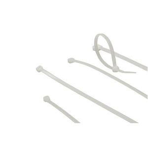 ACT CT1080 Tie Wraps | Kabelbinders | 380 mm/7,6 mm | Transparant | 100 stuks