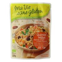 Ma Vie Sans Quinoa gierst rode bonen & groente glutenvrij bio 220 Gram