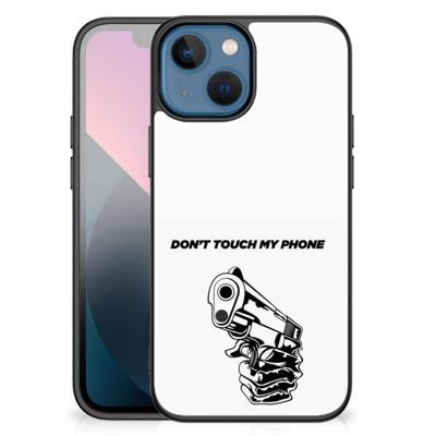 Apple iPhone 13 mini | Telefoon Hoesje | Gun Don&apos;t Touch My Phone