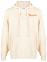 Palmes hoodie en coton à slogan imprimé - Tons neutres