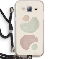 Geo #10: Samsung Galaxy J3 (2016) Transparant Hoesje met koord