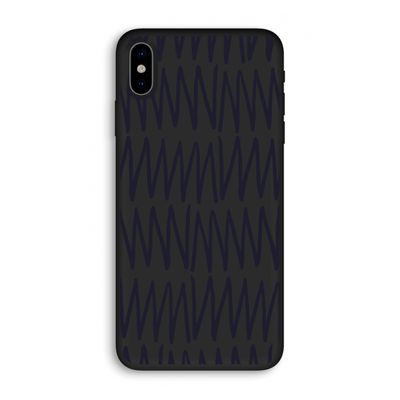 Marrakech Zigzag: iPhone XS Biologisch afbreekbaar hoesje