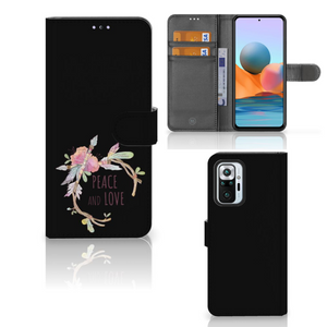 Xiaomi Redmi Note 10 Pro Leuk Hoesje Boho Text