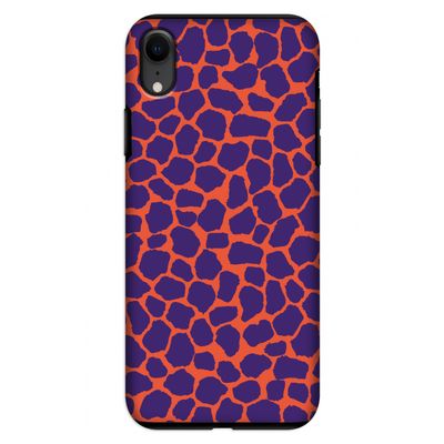 Purple Giraffe: iPhone XR Tough Case