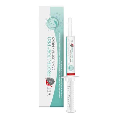 JM SANTE Vet Protector Pro Muko - beschermende tandgel voor honden en katten - 15 ml
