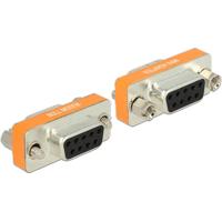 Delock 65570 VGA Adapter [1x D-sub bus 9-polig - 1x D-sub bus 9-polig] Zilver