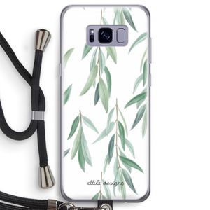 Branch up your life: Samsung Galaxy S8 Transparant Hoesje met koord