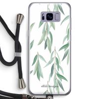 Branch up your life: Samsung Galaxy S8 Transparant Hoesje met koord