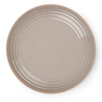 PlasticForte Rond bord/camping bord - D22 cm - beige - kunststof