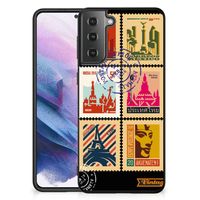 Samsung Galaxy S21 Plus TPU Backcover Postzegels