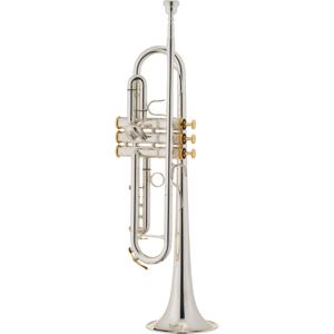 XO 1602-RSR3 Rev. 127 mm (verz. goudmess./vergulde versiering) Bb trompet met koffer