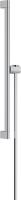 Hansgrohe Unica glijstang S Puro 65 cm met easy slide schuifstuk en Isiflex doucheslang 160 cm, chroom