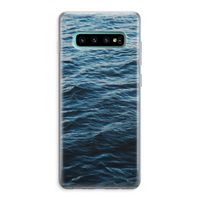 Oceaan: Samsung Galaxy S10 Plus Transparant Hoesje