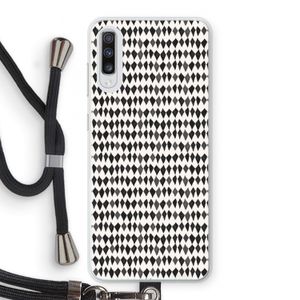 Crazy shapes: Samsung Galaxy A70 Transparant Hoesje met koord