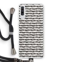 Crazy shapes: Samsung Galaxy A70 Transparant Hoesje met koord