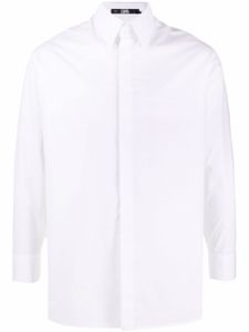 Karl Lagerfeld chemise à fermeture dissimulée - Blanc