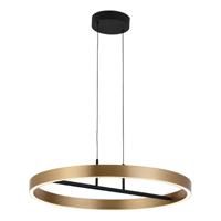 Freelight Hanglamp Livello Ø 60 cm zwart goud