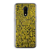 Majorelle Blue Print: OnePlus 7 Transparant Hoesje