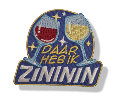 Embleem daar heb ik zininin