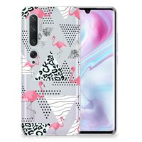 Xiaomi Mi Note 10 Pro TPU Hoesje Flamingo Triangle