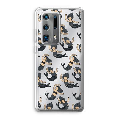 Zeemeermin: Huawei P40 Pro Plus Transparant Hoesje